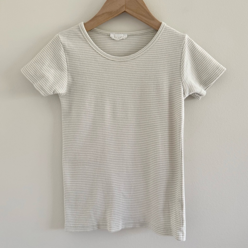 Jamie Kay light blue and white Top